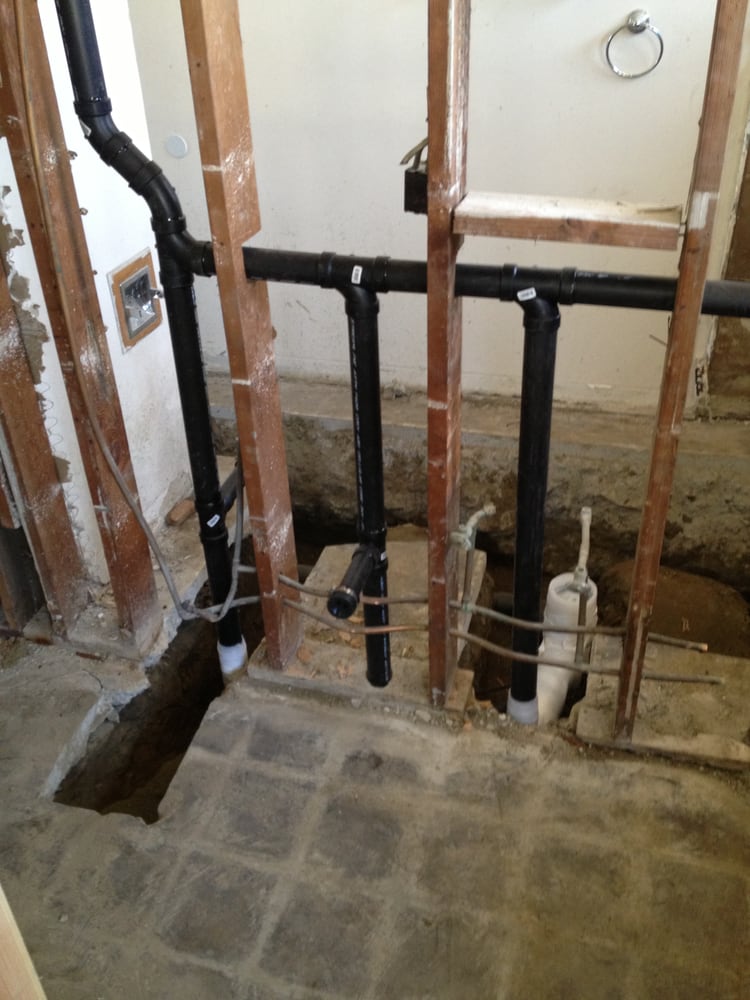 Drain Line Replacement and Remodel on Slab House